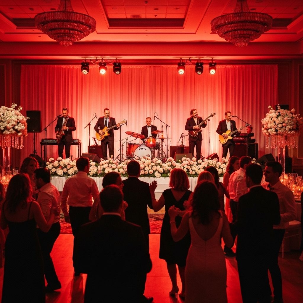 Live band performance